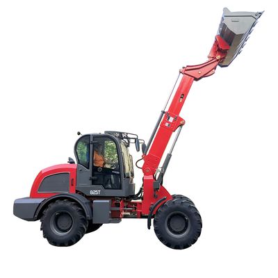 Changchai Engine รถตักล้อยางขนาดเล็กพร้อมบูมบุ้งกี๋