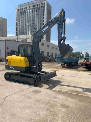 18-20Mpa รถขุดตีนตะขาบขนาดเล็กแบบไฮดรอลิค ขุดลึก 3.8 ม. เทียบเท่า Komatsu 60 CAT 306