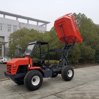 35HP 4*4 Wheel Drive 11L Palm Oil Harvesting Tractor with 4*2 Rear Drive Transmission