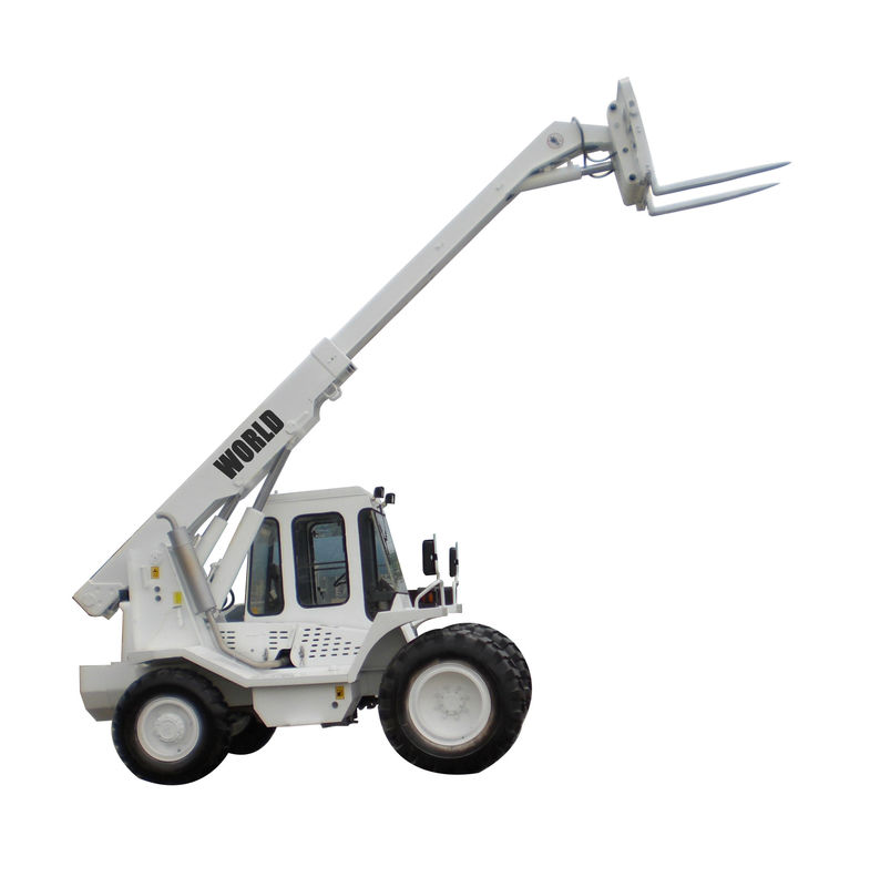 ขับเคลื่อน 4 ล้อ EPA เครื่องยนต์ดีเซล Telescopic Handler 2.5T load ...
