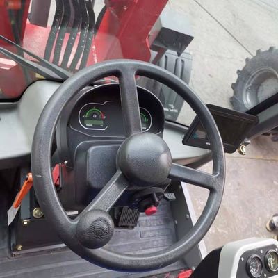 Changchai Engine รถตักล้อยางขนาดเล็กพร้อมบูมบุ้งกี๋