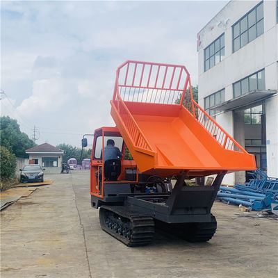 Multi Purpose Crawler Mini Dumper Smooth Transmission สำหรับสวนปาล์มน้ำมัน