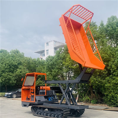4x4 Crawler Mini Dumper รถยกตีนตะขาบขนาดเล็กยกสูงพร้อมเครื่องยนต์ 3 สูบ