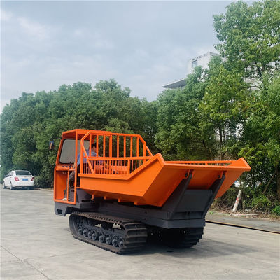 2800mm Crawler Mini Tractor Mini Crawler Carrier ในสวนปาล์มน้ำมัน