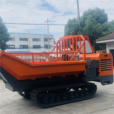 Electric Start Crawler Mini Dumper 35HP Oil Palm Tractor สำหรับสวนปาล์มน้ำมัน