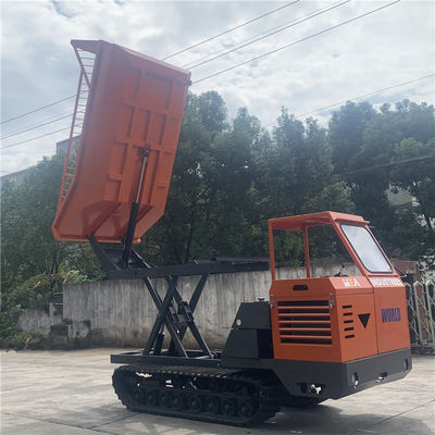 Electric Start Crawler Mini Dumper 35HP Oil Palm Tractor สำหรับสวนปาล์มน้ำมัน