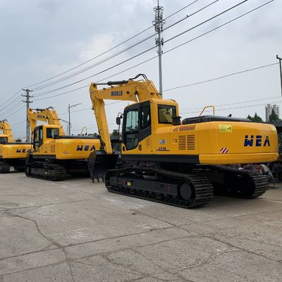 รถขุดตีนตะขาบไฮดรอลิกอเนกประสงค์ 21 Ton Excavator สำหรับงานก่อสร้างถนน
