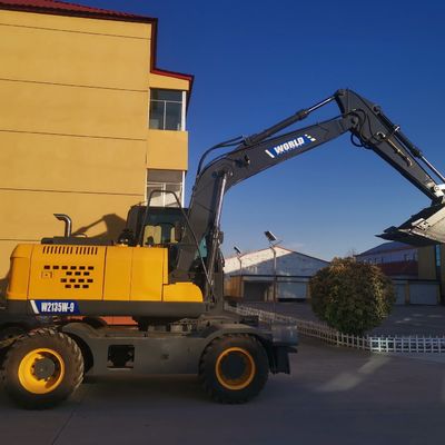 Log Grapple Mini Hydraulic Excavator เบรกไฮดรอลิก เครื่องขุดขนาดเล็ก