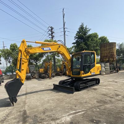 รถขุดตีนตะขาบไฮดรอลิก 1100 รอบต่อนาทีรถขุดขนาดเล็กในครัวเรือนพร้อมรางยาง