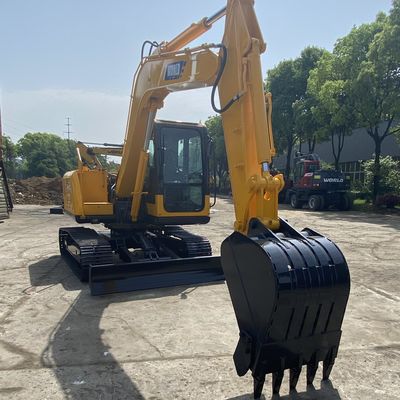 รถขุดตีนตะขาบขนาดเล็ก 8 ตัน Yanmar Mini Excavator สำหรับงานก่อสร้าง