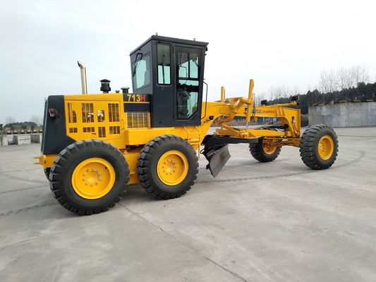 2200 Rmp Heavy Equipment Motor Grader ไฮดรอลิก M135 เครื่องจักรก่อสร้างถนน