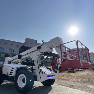 รถยก Telescopic Forklift รูปทรงสวยงามเรียบพร้อมตะขอยก