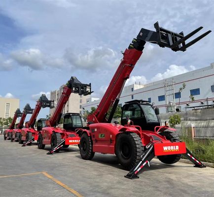 7ton Telescopic Handler Forklift ที่วางใจได้ Telescopic Boom Handler
