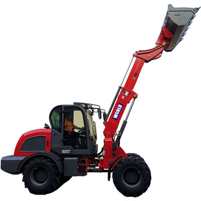 รถตักล้อยางแบบก้านโยกไฟฟ้า 825T รถตักล้อยางแบบแขนยืดได้