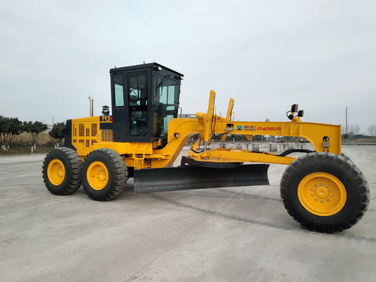 เครื่องยนต์สี่จังหวะเครื่องจักรกลหนัก รถเกลี่ยดิน Caterpillar Motor Grader
