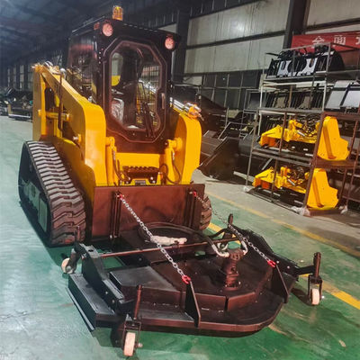 รถตักขนาดเล็ก 1 ตัน Skid Steer Mini Loader พร้อมถัง