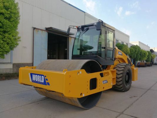 รถบดถนนแบบสั่นสะเทือนแบบดรัมคู่แบบ Heavy Duty Walk หลังลูกกลิ้งแบบสั่นสะเทือน