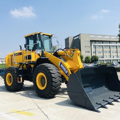 Weichai Engine Front End Wheel Loader 162kW กำลังแรงสำหรับการก่อสร้าง