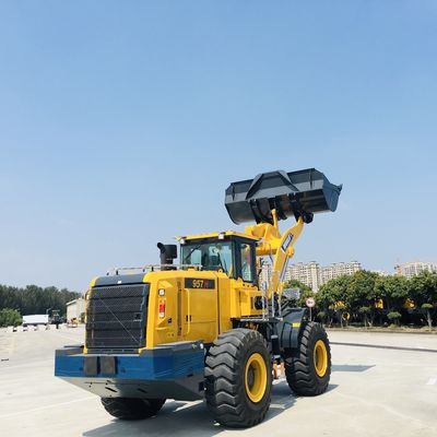 Weichai Engine Front End Wheel Loader 162kW กำลังแรงสำหรับการก่อสร้าง
