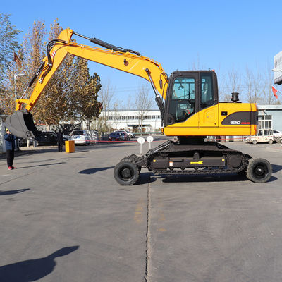 รถขุดตีนตะขาบไฮดรอลิก WEAX12 9 Ton Mini Diesel Excavator