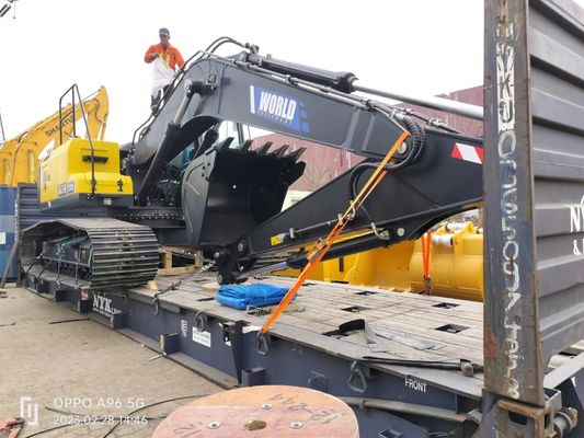 รถขุดตีนตะขาบ Cummins Engine พร้อม Max. Dumping Distance 3.5-4.5m เท่ากับ Komatsu PC200