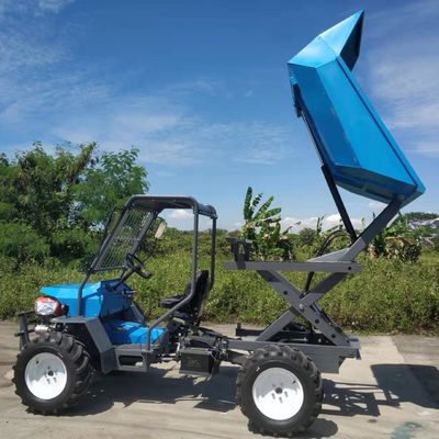 รถไถเก็บเกี่ยวน้ำมันปาล์ม 4WD บำรุงรักษาง่าย