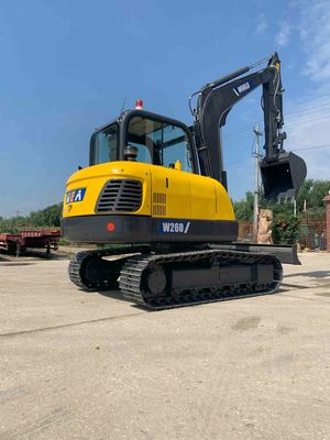 รถขุดตีนตะขาบขนาดเล็กบุ้งกี๋ 0.2 Cbm เท่ากับ Komatsu PC60
