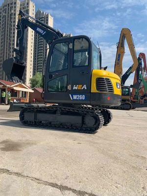 รถขุดตีนตะขาบขนาดเล็กบุ้งกี๋ 0.2 Cbm เท่ากับ Komatsu PC60