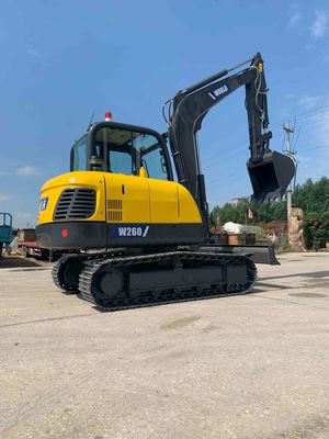 เครื่องขุดขนาดกะทัดรัดพร้อมแรงขุดถัง 40.2KN เทียบเท่ากับ Komatsu PC60