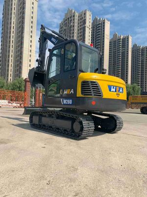 เครื่องขุดขนาดกะทัดรัดพร้อมแรงขุดถัง 40.2KN เทียบเท่ากับ Komatsu PC60