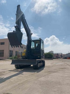 เครื่องขุดขนาดกะทัดรัดพร้อมแรงขุดถัง 40.2KN เทียบเท่ากับ Komatsu PC60