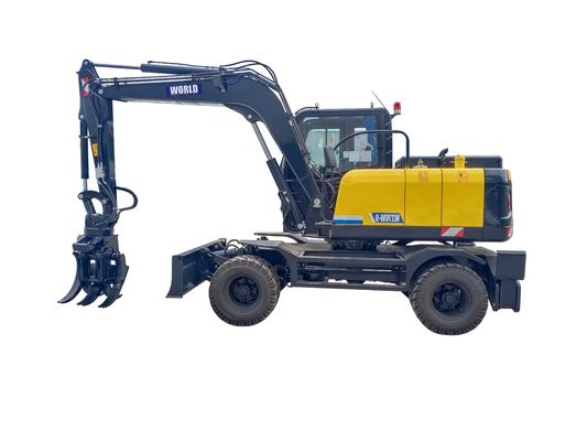 YuChai หรือ Cummins Engine Wheel Crawler Excavator W270W-9