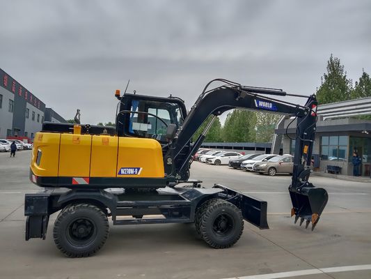 YuChai หรือ Cummins Engine Wheel Crawler Excavator W270W-9