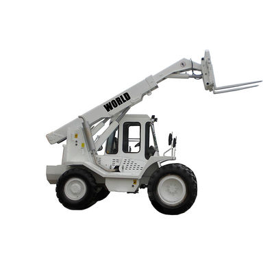 8.2Tons Terrain Air Tyre Forklift ทนทานต่อการใช้งานหนัก