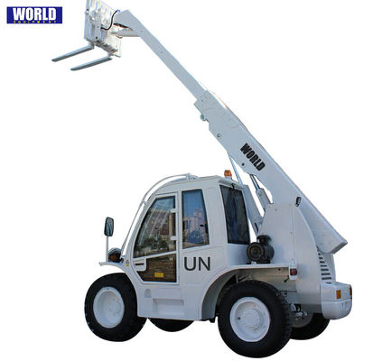ขับเคลื่อน 4 ล้อ 8.2 ตัน Telescopic Handler Forklift for Industrial