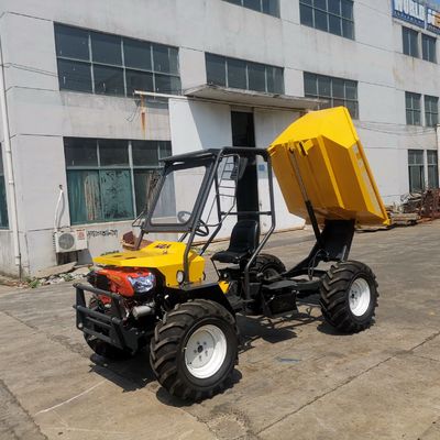 รถแทรกเตอร์น้ำมันปาล์ม 11 ลิตรขับเคลื่อน 4 ล้อ 4 ล้อพร้อมความเร็ว PTO 240-1340 รอบต่อนาทีพร้อมรถดั๊มมาตรฐาน