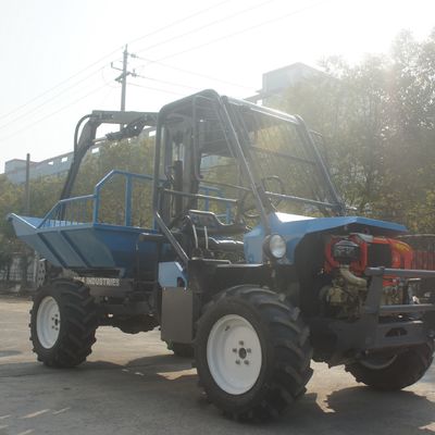 เครื่องเก็บเกี่ยวน้ำมันปาล์มแบบ Open Cab 1325 มม. น้ำหนัก 1250 กก. พร้อมหัวคีบ