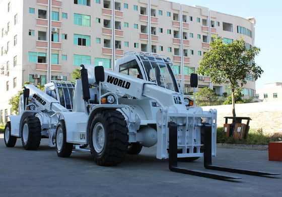 รถยกภูมิประเทศ 8.2T พร้อมคุณสมบัติความปลอดภัยป้องกันการบรรทุกเกินพิกัด