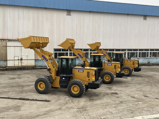 2200r / นาทีความเร็วสูงสุดตัวโหลดล้อหน้า 3.0-3.6m³ความจุบุ้งกี๋