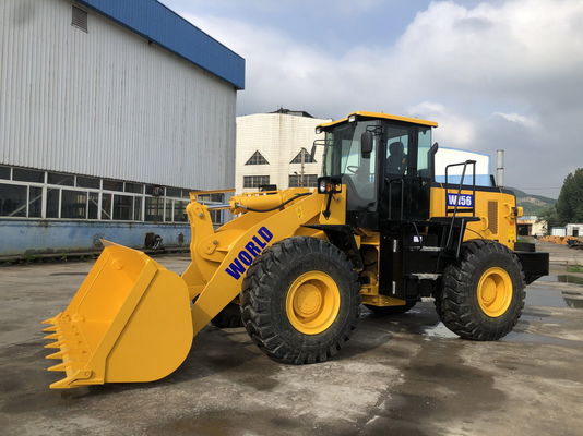 2200r / นาทีความเร็วสูงสุดตัวโหลดล้อหน้า 3.0-3.6m³ความจุบุ้งกี๋