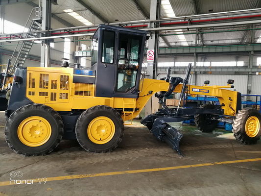 รถเกลี่ยดิน Cummins 6BT5.9 พร้อมใบมีดยาว 3658 มม. 135HP การปรับระดับพื้นที่การเกษตร