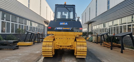 การหล่อลื่นแบบบังคับประเภทตีนตะขาบ Bulldozer ประเภทตีนตะขาบ 220HP พร้อมการเคลื่อนที่ไปข้างหน้า 3 ครั้ง 3 ครั้ง