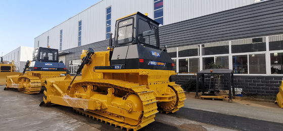 การหล่อลื่นแบบบังคับประเภทตีนตะขาบ Bulldozer ประเภทตีนตะขาบ 220HP พร้อมการเคลื่อนที่ไปข้างหน้า 3 ครั้ง 3 ครั้ง