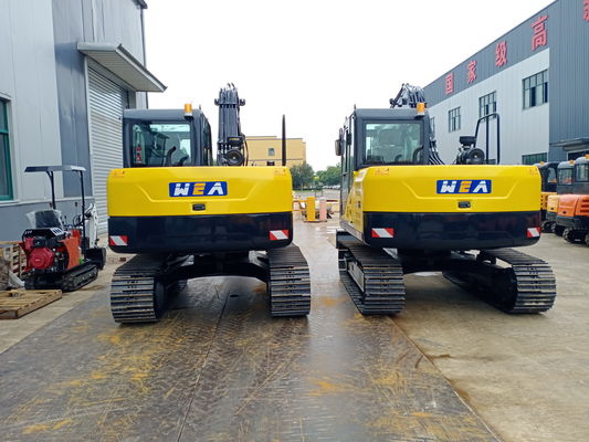 56KN ขนาดสูงสุดถังขุดแรงล้อ excavator สําหรับขุดหัก dredging