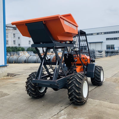 ขนาด 3.65m X 1.72m X 2.15m เทรคเตอร์น้ํามันปาล์ม ด้วยความเร็ว PTO 240-1340rpm