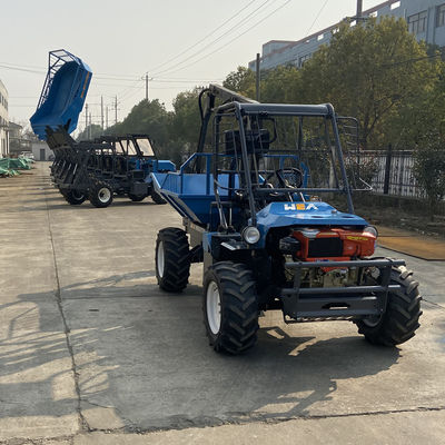 แกนหน้า 4WD แทรคเตอร์น้ํามันปาล์ม ขอบล้อ 2150 มม และแกนหลัง 4WD