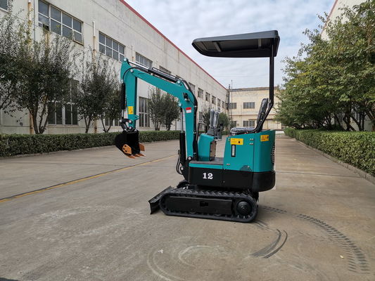mini Excavator 0.025 M3 น้ําหนักการทํางาน 1000kg ราคาต่ํามากสําหรับสวนหรือสวน