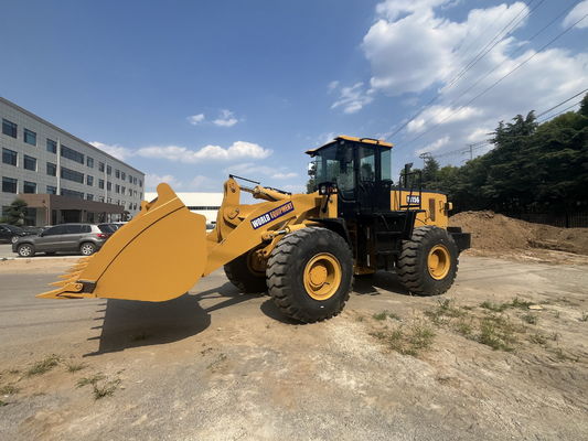 XCMG เครื่องขุดแบบบรรทุกล้อ คล้ายกับ CAT เครื่องบรรทุกด้านหน้าขนาดเล็ก 5 ตัน ใช้ในการทําเหมืองแร่