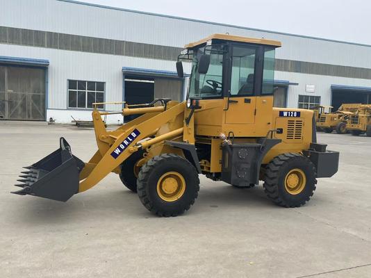 รถตักล้อยางหน้า W120 น้ำหนักใช้งาน 2 ตัน สำหรับการเกษตร เหมืองหิน บุ้งกี๋ 0.6 ลบ.ม. 0.8 ลบ.ม.