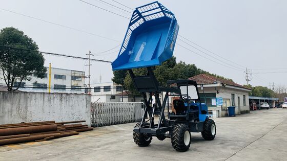 35HP Palm Oil Tractor 500kg Fertilizer Spreader 3-Point Hitch Category 1 for Plantation Nutrition